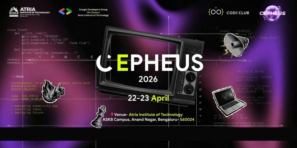 Cepheus Hackathon — 3rd Place event poster