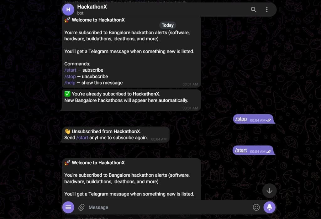 EventX preview
